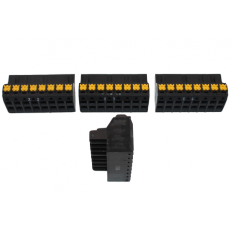 Juego de Bornes Pilz PNOZ s Set1 Spring Loaded Terminals 45 mm 8 Polos, Tecnología de Resorte, Ref. 751008