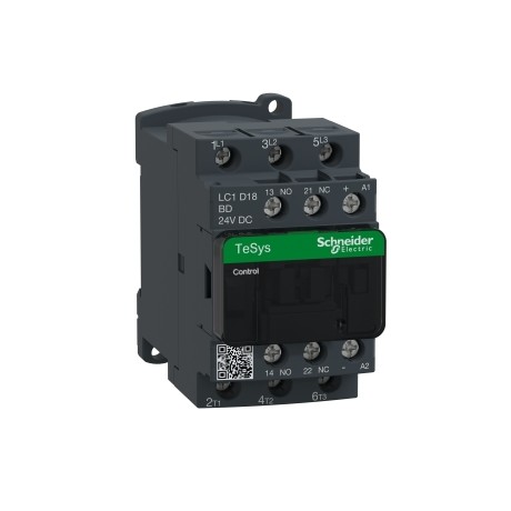 CONTACTOR MAGNETICO LC1D18BD SCHNEIDER