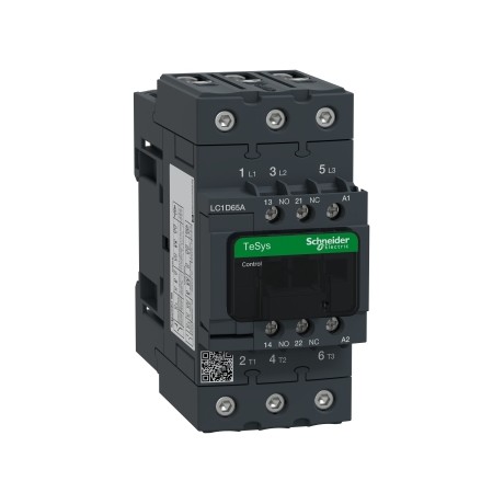 CONTACTOR MAGNETICO LC1D65AF7 SCHNEIDER