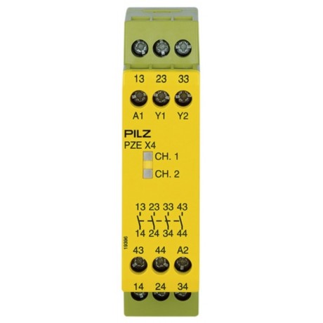 RÉLE DE SEGURIDAD PZE X4 24VDC 4n/o PILZ