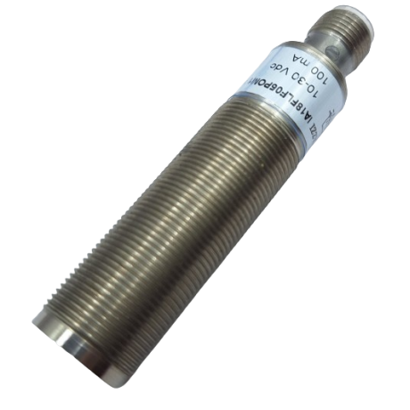 Sensor inductivo M18 PNP NO 5 mm conector m12 IA18FLF05POM1 Carlo Gavazzi